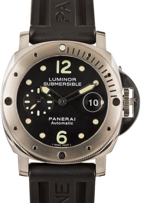 buy used panerai|pre owned panerai submersible.